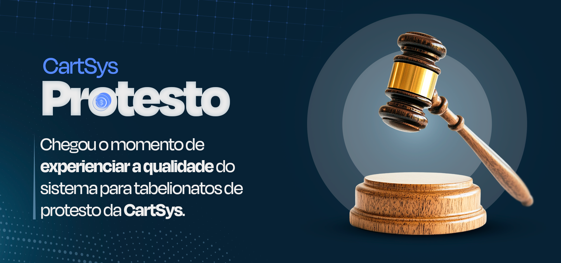 Banner CartSys protesto